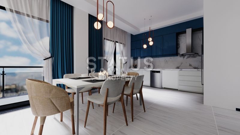 Новый проект в Махмутларе, 300 метров до моря. 55 – 135 м2 фото 24